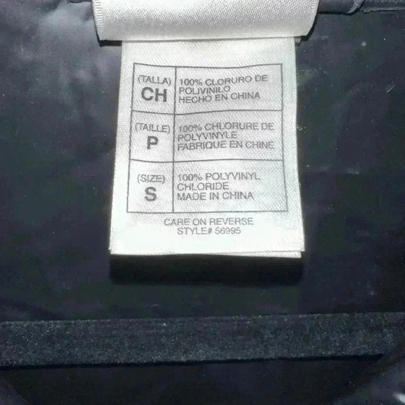 Disney Vintage Raincoat Disney Black & White Size Small for Women - Picture 7 of 10